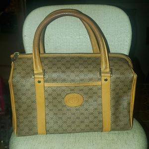 Vintage 1980s Gucci Boston bag